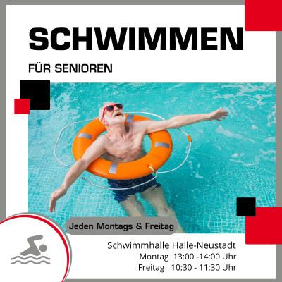 Senioren Schwimmen beim PSV Halle.